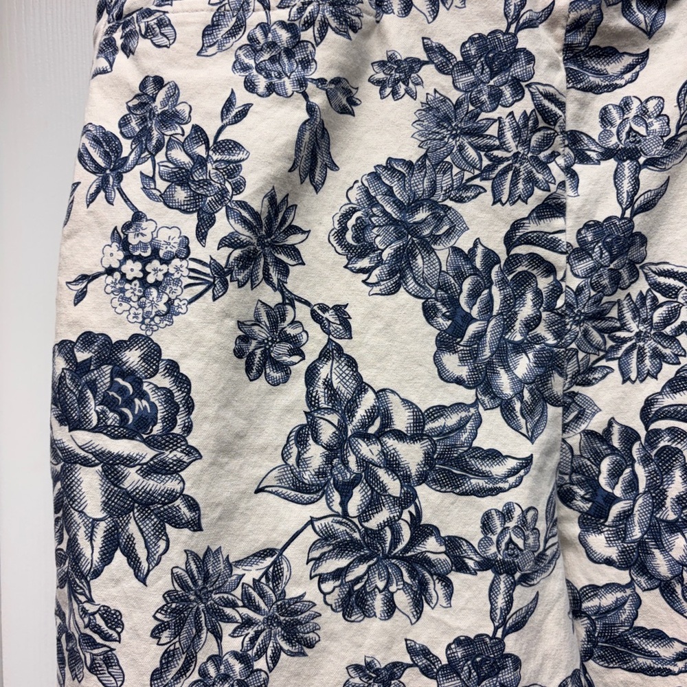Talbots Floral Stretch Ankle Pants – Size 18 - Picture 5 of 8